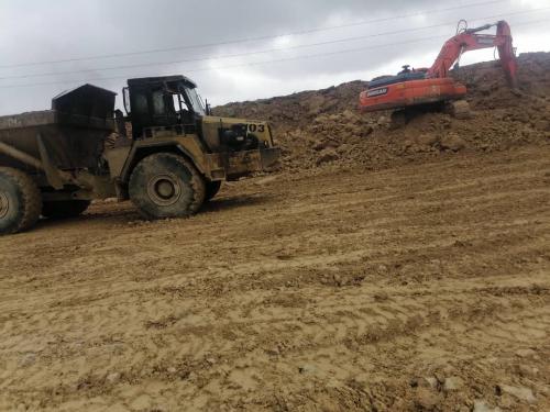 Location: Ewekoro<br>Client: Lafarge Holcim<br> Project: Overburden removal, Limestone shale haulage and Limstone Drilling.