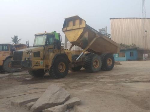 Location: Ashaka<br>Client: Lafarge Holcium<br>Project: Overburden removal