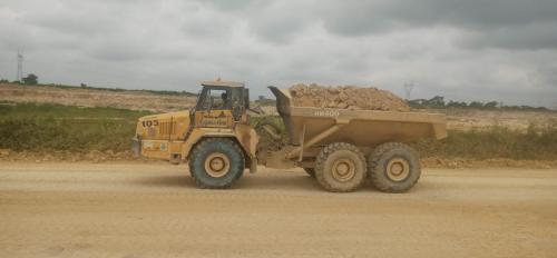 Location: Ankpa<br>Client: Koyla Energy Ltd<br>Project: Overburden removal, Coal Haulage